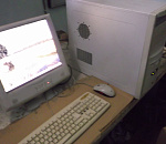Компьютер Core 2 Duo E6750 и монитор